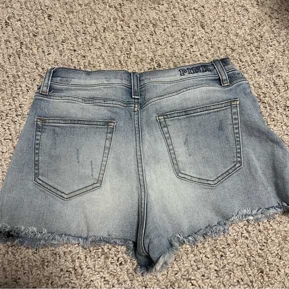 5/$100 PINK Jean Short - Picture 2 of 3